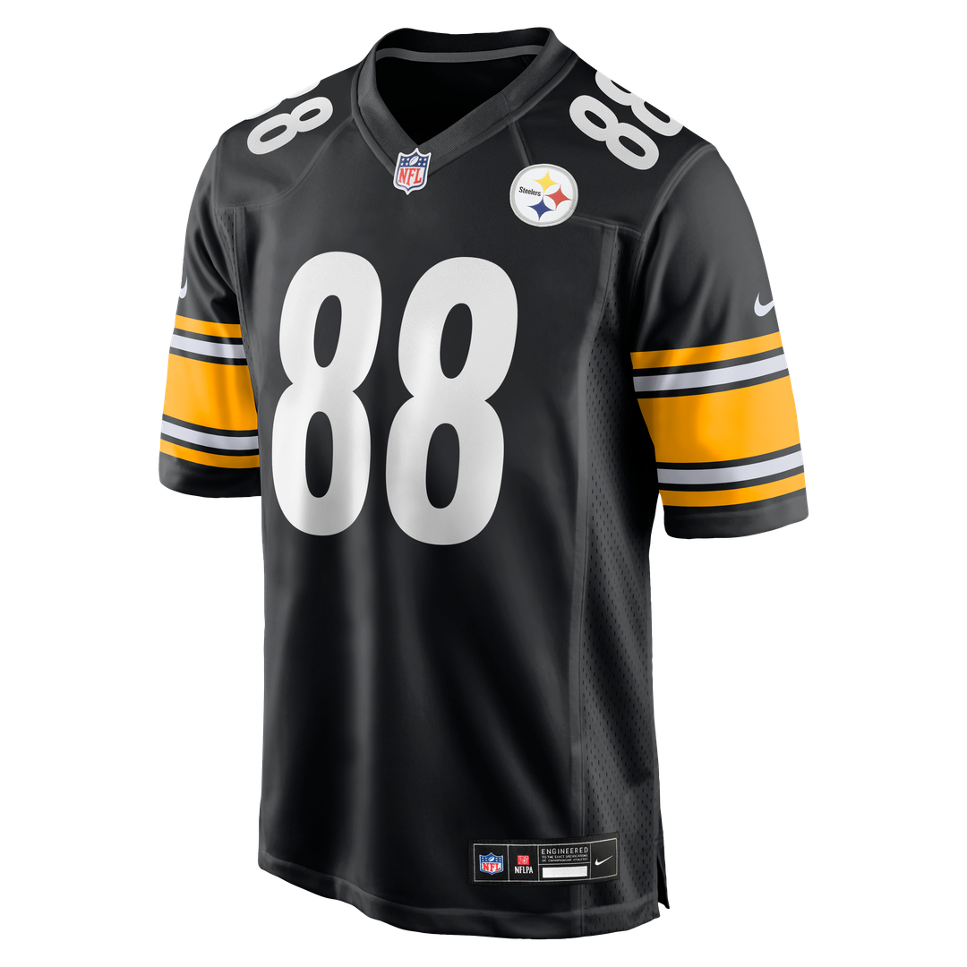 Pittsburgh Steelers Pat Freiermuth Black Game Jersey