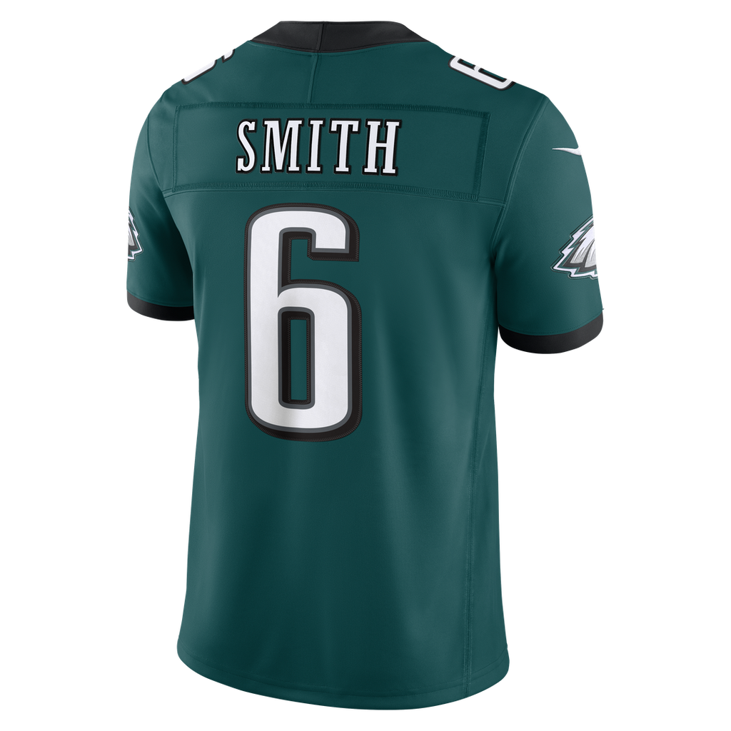 Philadelphia Eagles DeVonta Smith Kelly Green Alternate Vapor F.U.S.E. Stitched Limited Jersey