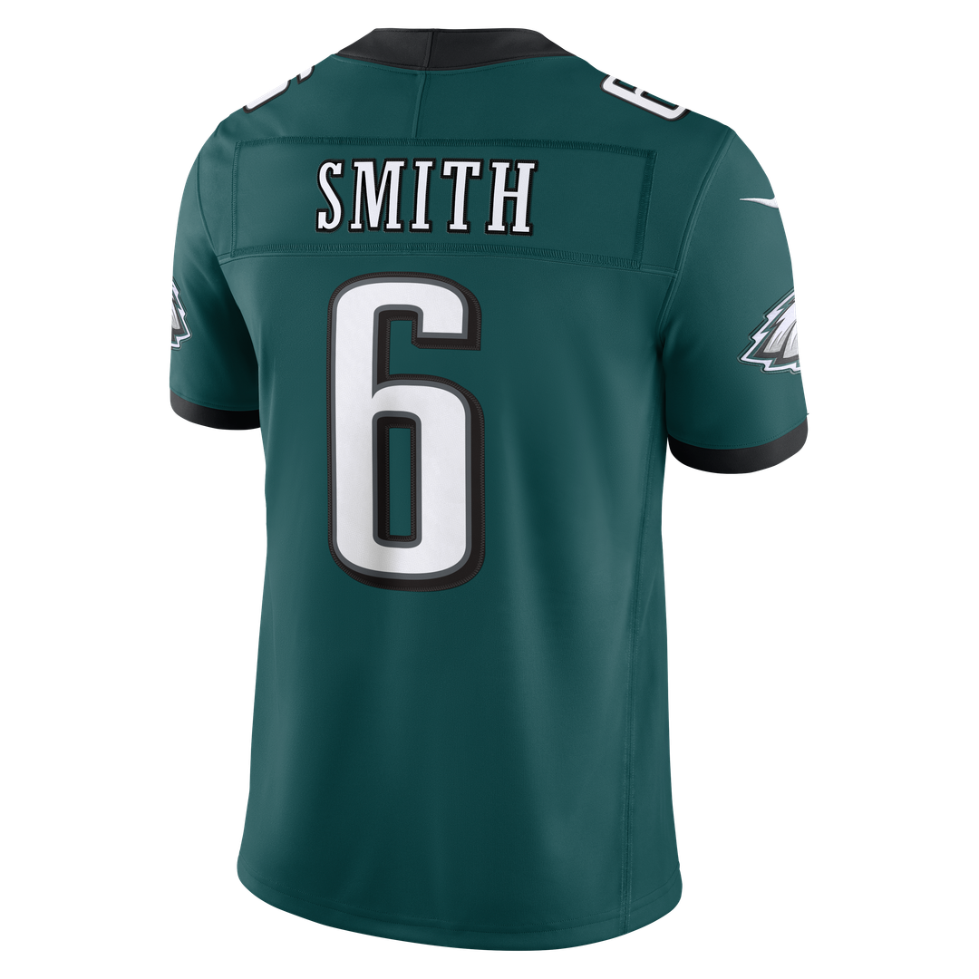 Philadelphia Eagles DeVonta Smith Kelly Green Alternate Vapor F.U.S.E. Stitched Limited Jersey