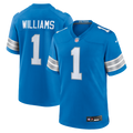 Detroit Lions Jameson Williams Blue Game Player Jersey