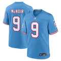 Tennessee Titans Steve McNair Light Blue Retired Player Alternate Game Jersey