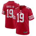 San Francisco 49ers Deebo Samuel Sr Scarlet Team Game Jersey