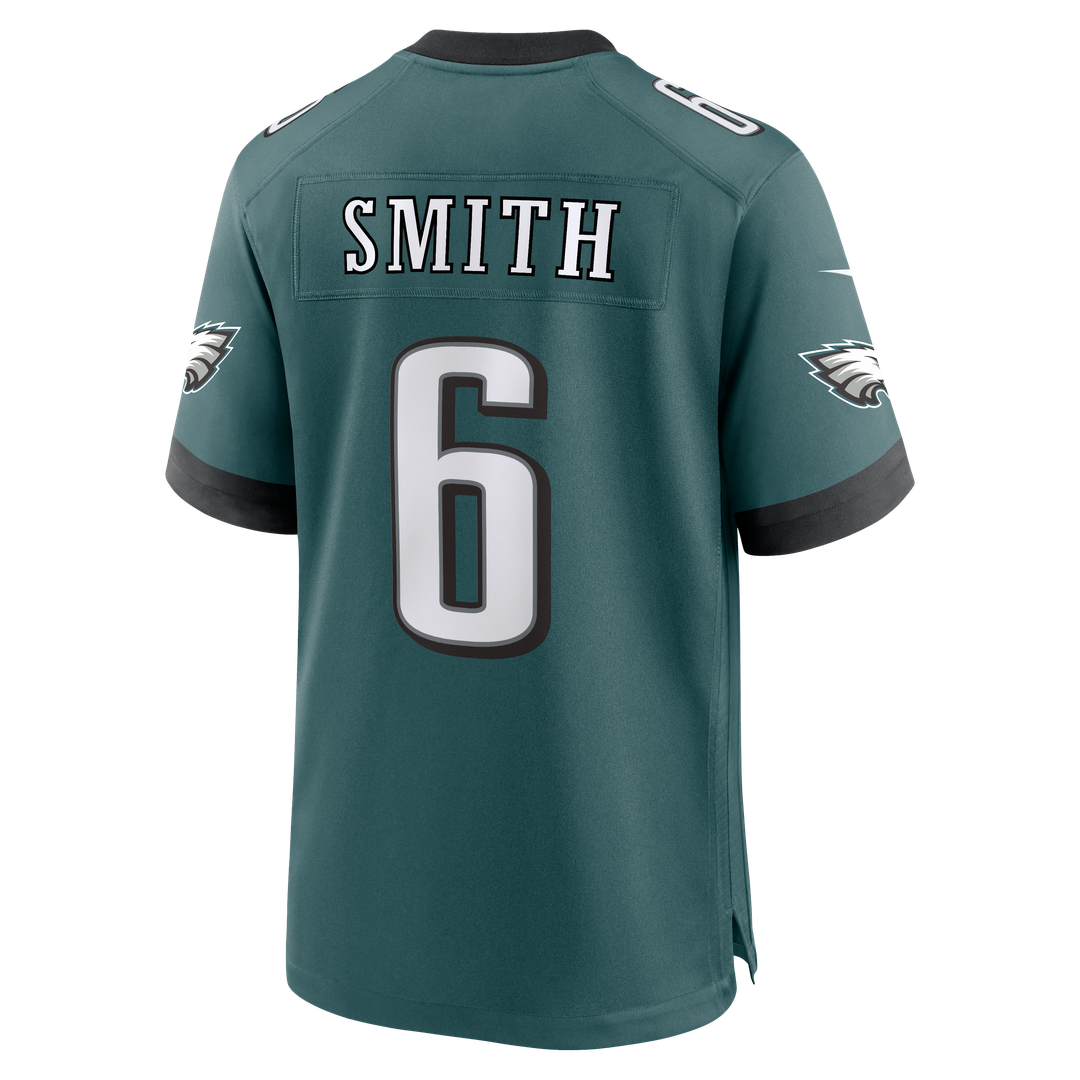 Philadelphia Eagles DeVonta Smith White Game Jersey