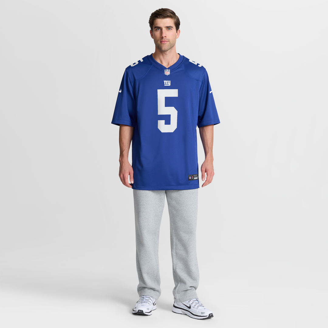 New York Giants Kayvon Thibodeaux Royal Player Game Jersey
