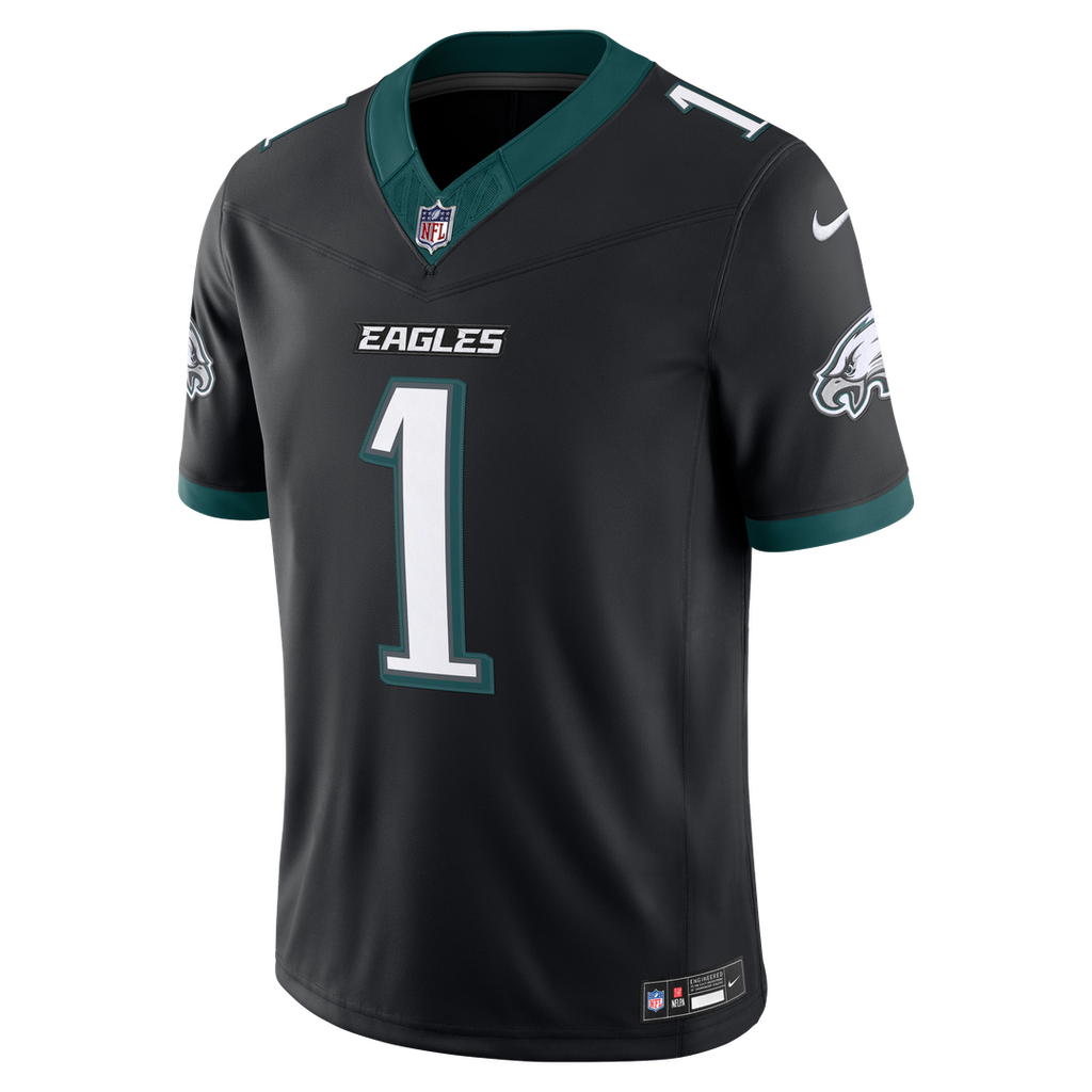 Philadelphia Eagles Jalen Hurts Kelly Green Alternate Vapor F.U.S.E. Stitched Limited Jersey