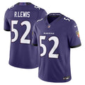 Baltimore Ravens Ray Lewis Purple Vapor F.U.S.E. Stitched Retired Limited Jersey
