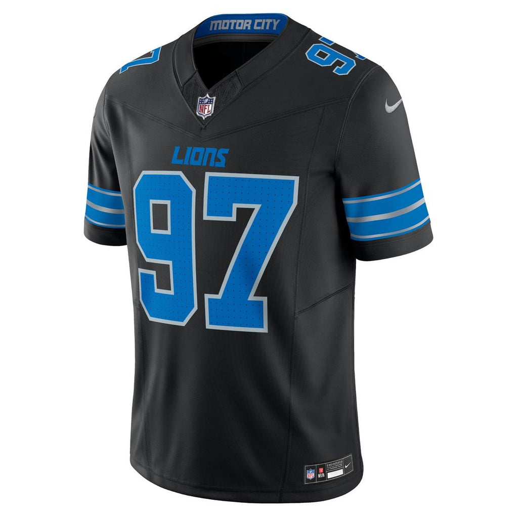 Detroit Lions Aidan Hutchinson Blue Vapor F.U.S.E. Alternate Limited Jersey