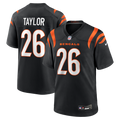 Cincinnati Bengals Ja'Sir Taylor Black Team Game Jersey