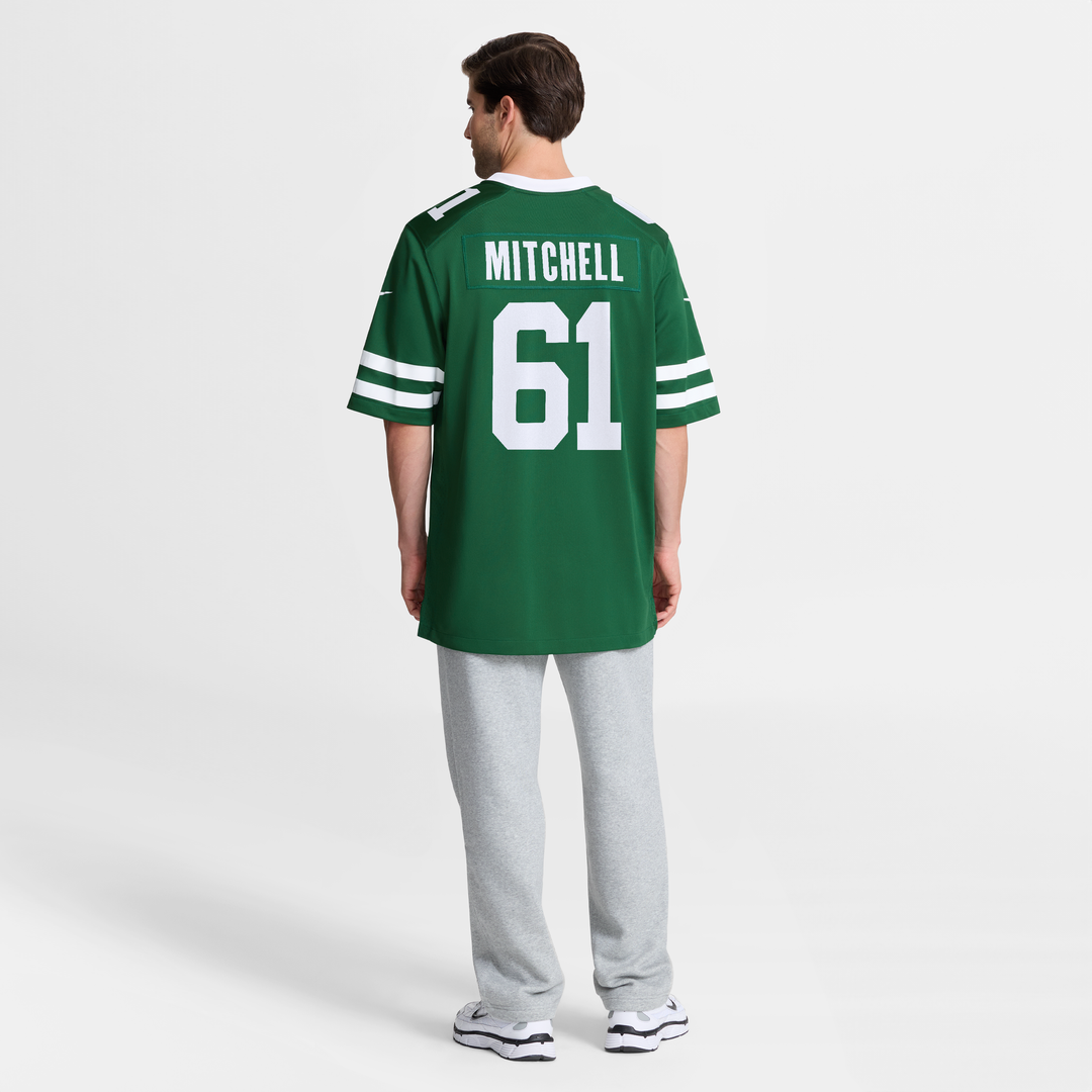 New York Jets Max Mitchell Legacy Green Team Game Jersey