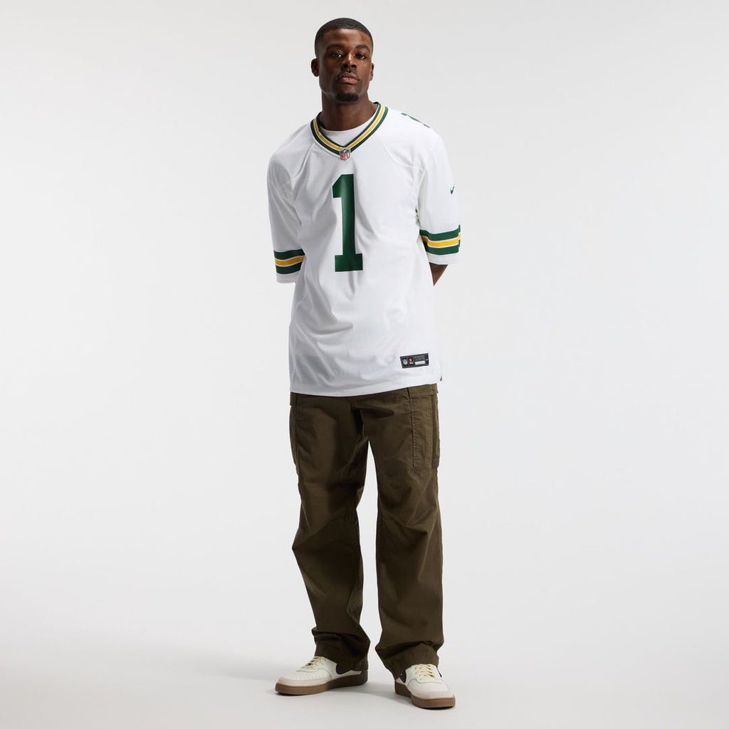 Green Bay Packers Micah Parsons White Game Player Jersey
