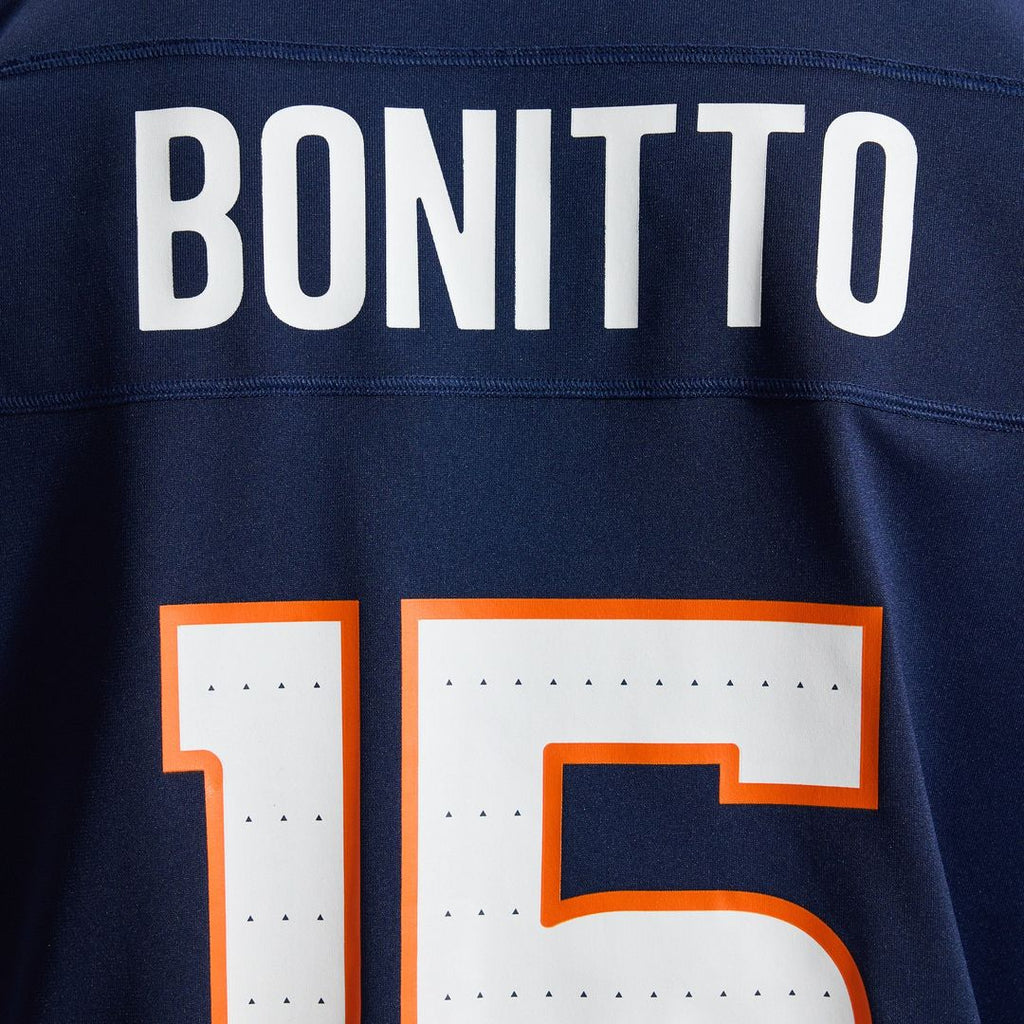 Denver Broncos Nik Bonitto Navy Alternate Game Jersey