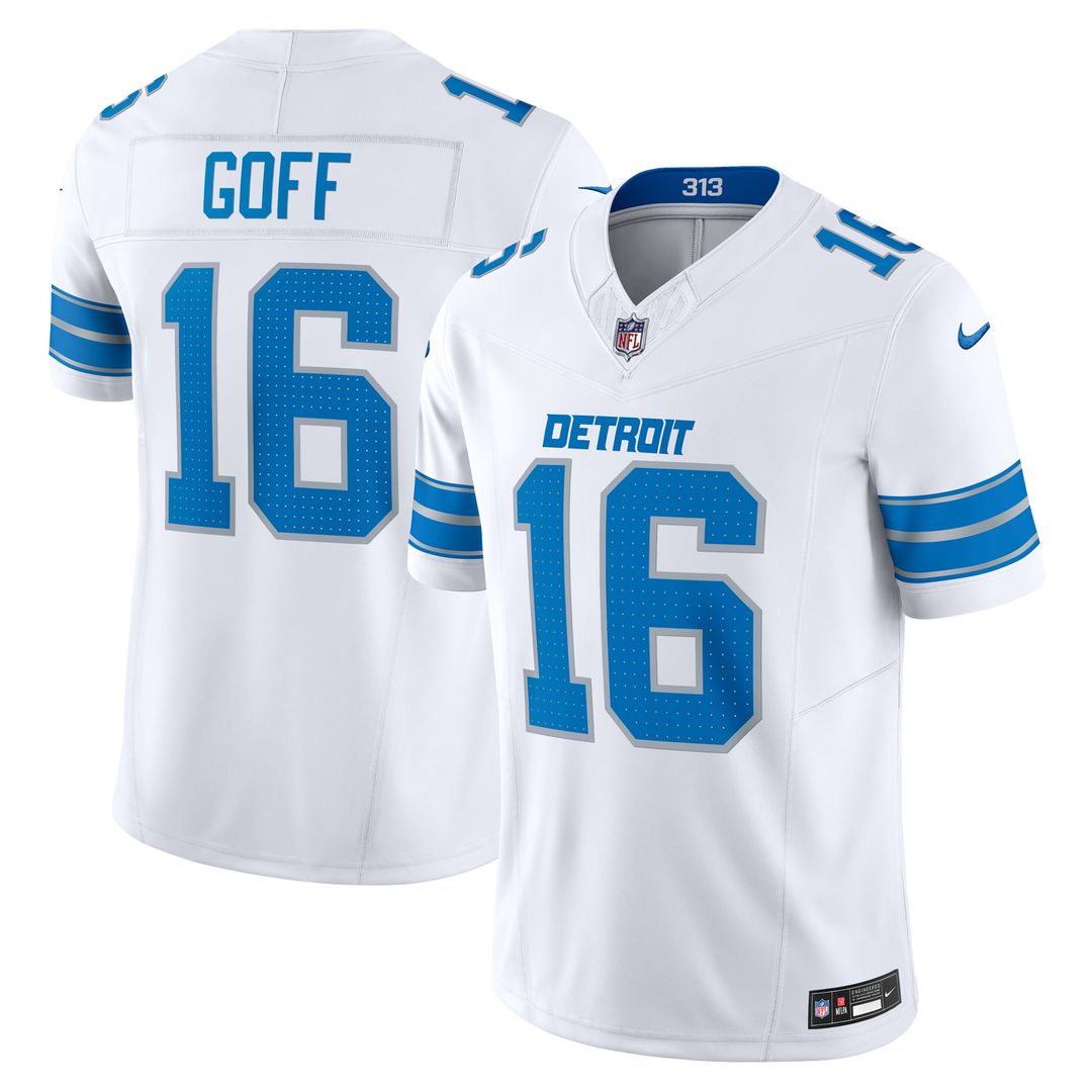 Detroit Lions Jared Goff Black Vapor F.U.S.E. Limited Jersey