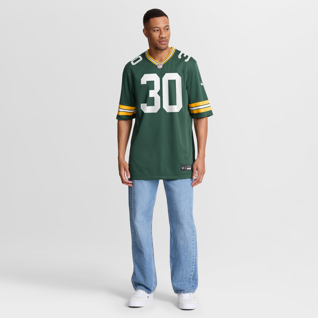 Green Bay Packers Ahman Green Green Team Retired Player Game Jersey