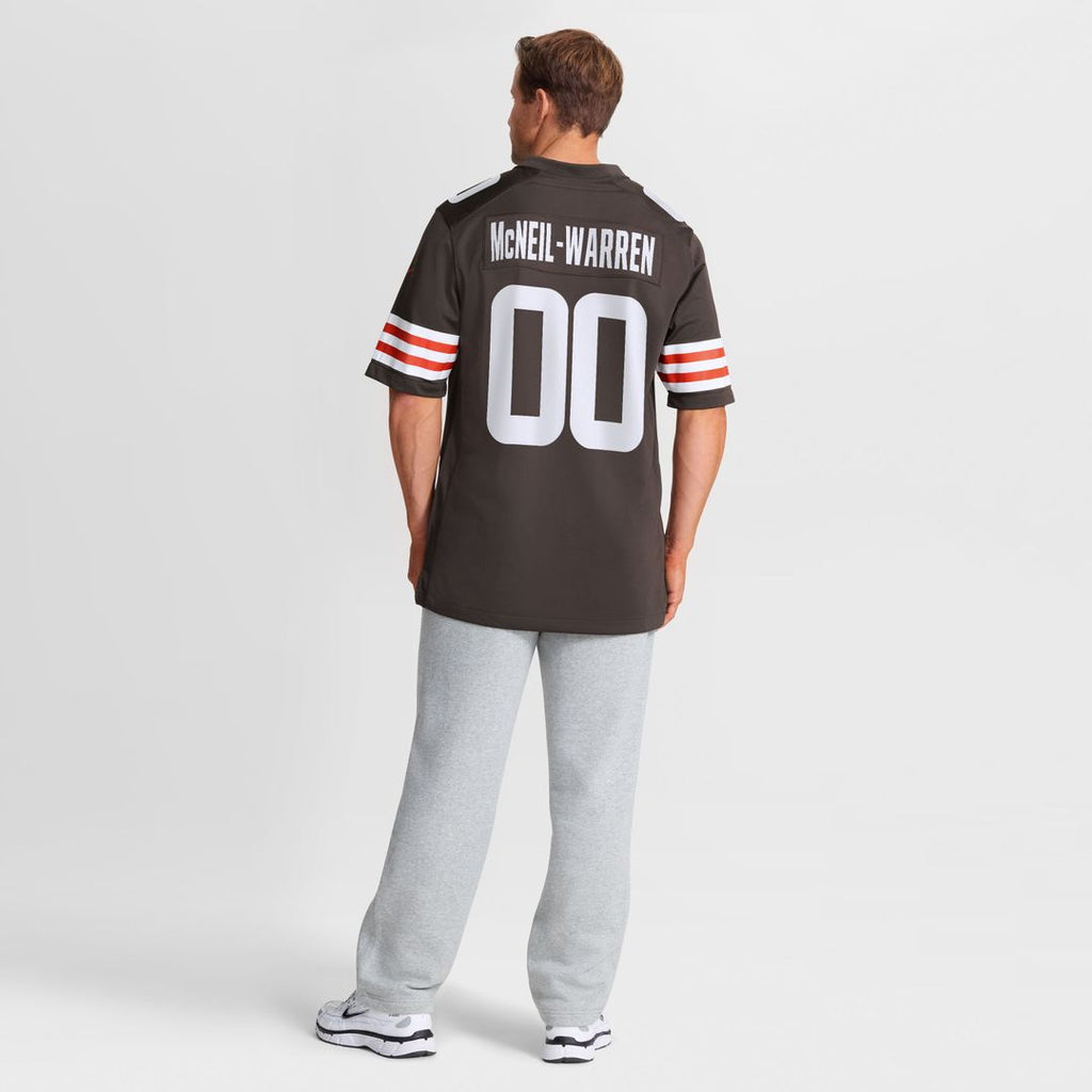 Cleveland Browns Emmanuel McNeil-Warren Brown Game Jersey