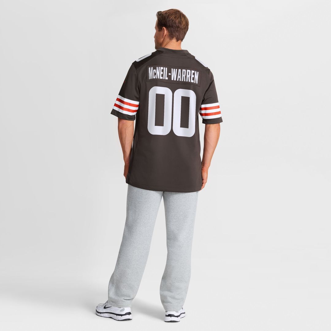 Cleveland Browns Emmanuel McNeil-Warren Brown Game Jersey