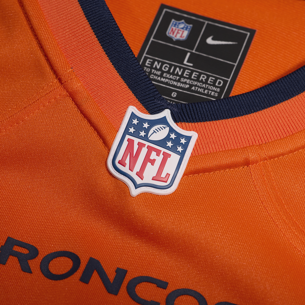 Denver Broncos Evan Engram Orange Team Game Jersey