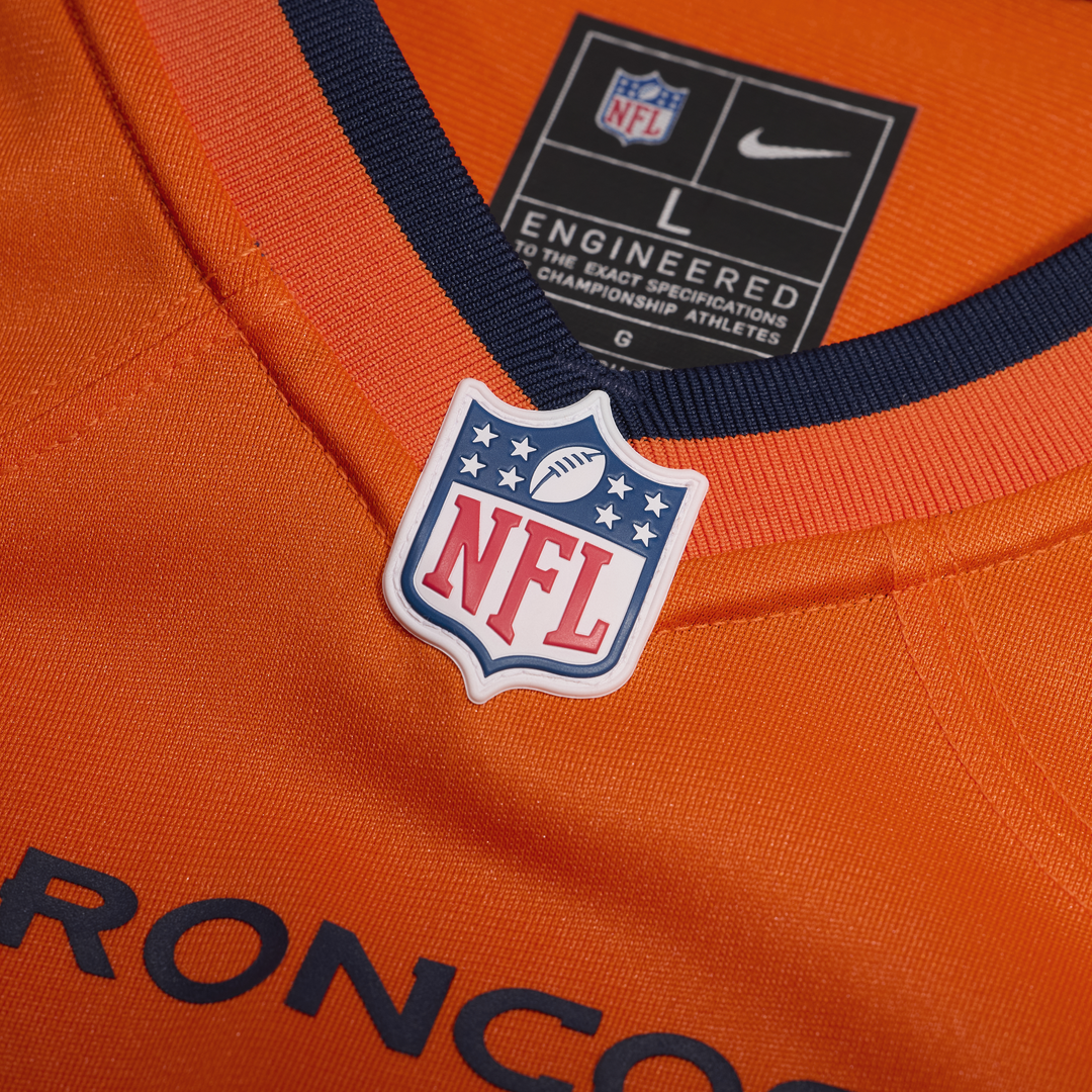 Denver Broncos Evan Engram Orange Team Game Jersey