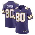 Minnesota Vikings Cris Carter Purple Retired Player Alternate Game Jersey