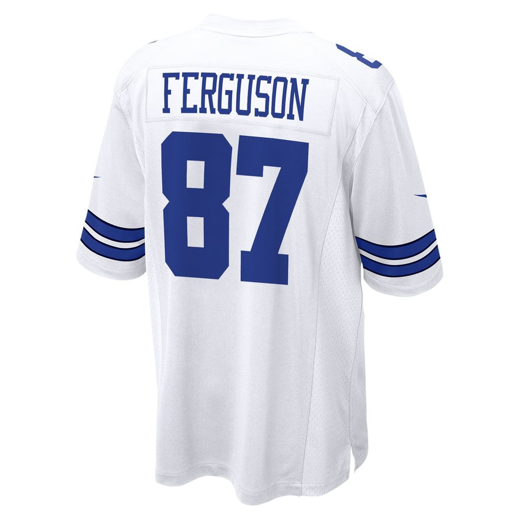 Dallas Cowboys Jake Ferguson Navy Team Game Jersey