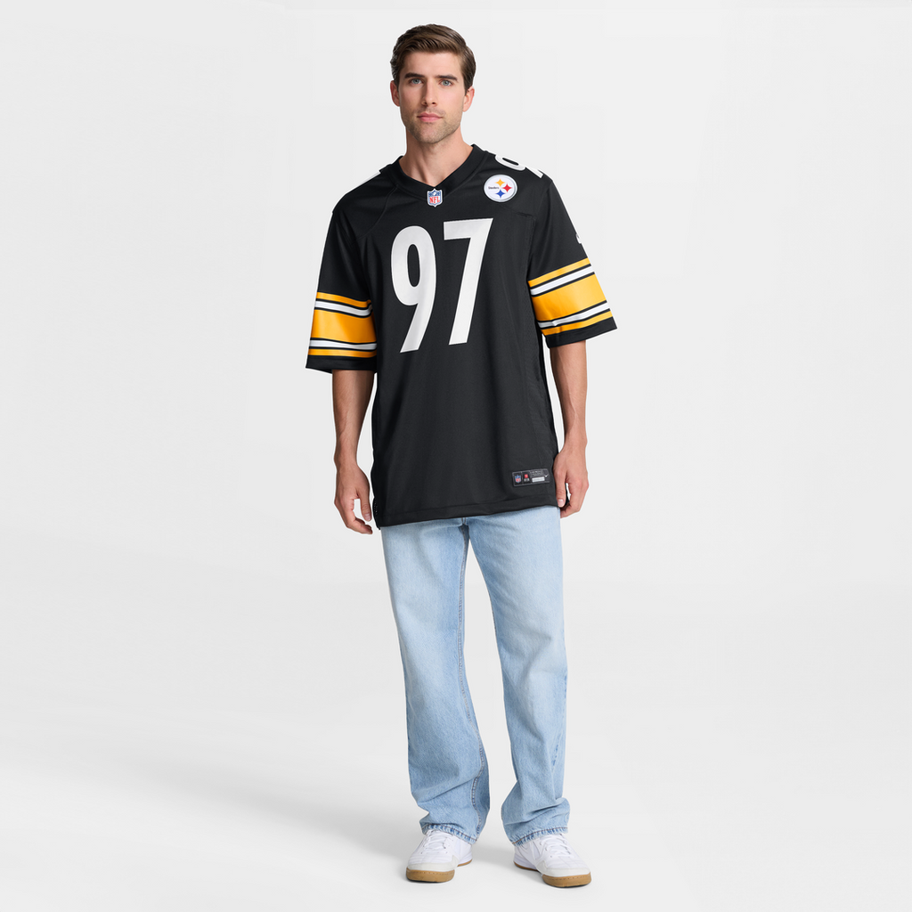 Pittsburgh Steelers Cameron Heyward Gold Alternate 1933 Throwback Game Jersey