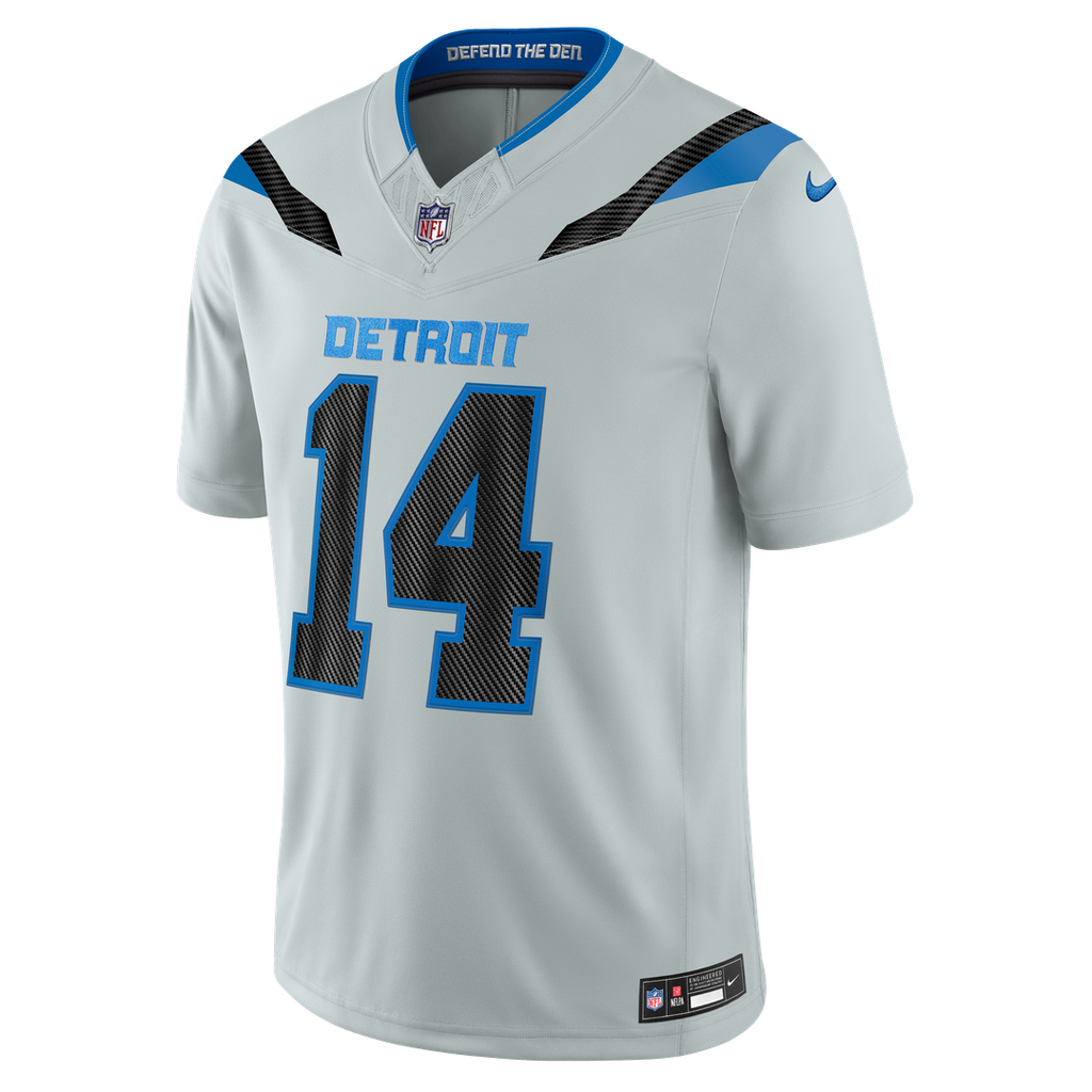 Detroit Lions Amon-Ra St. Brown Silver 2026 Rivalries Collection Stitched Limited Jersey