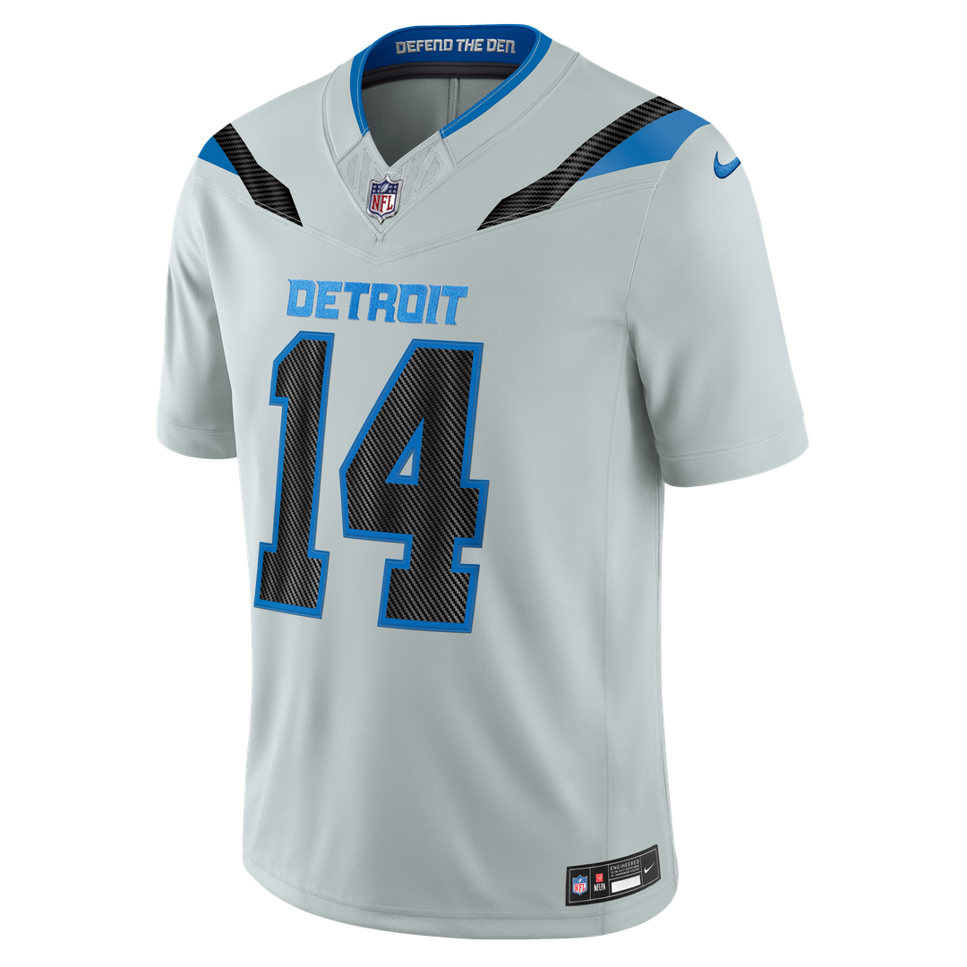 Detroit Lions Amon-Ra St. Brown Silver 2026 Rivalries Collection Stitched Limited Jersey