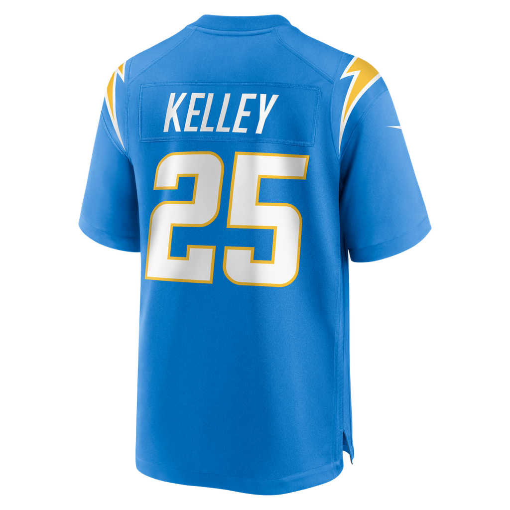 Los Angeles Chargers Joshua Kelley Powder Blue Game Jersey