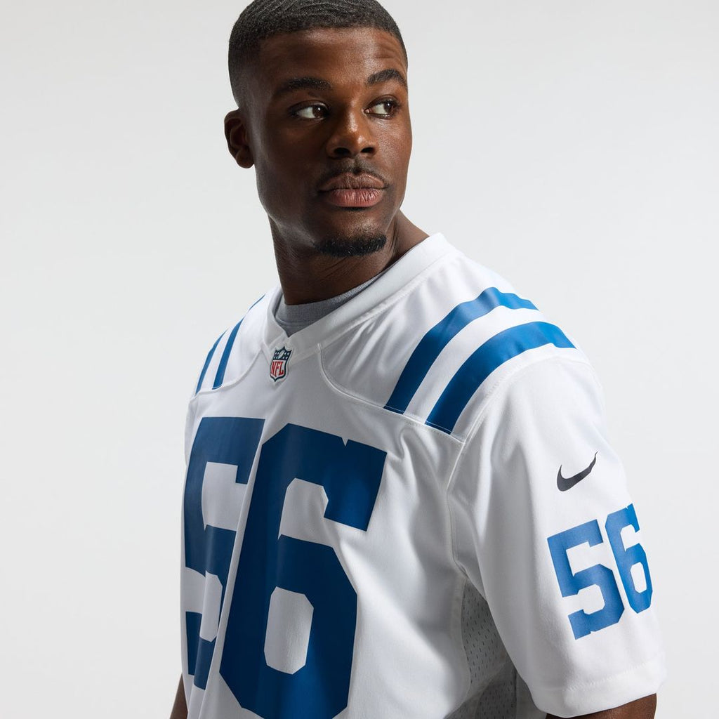 Indianapolis Colts Quenton Nelson White Game Player Jersey