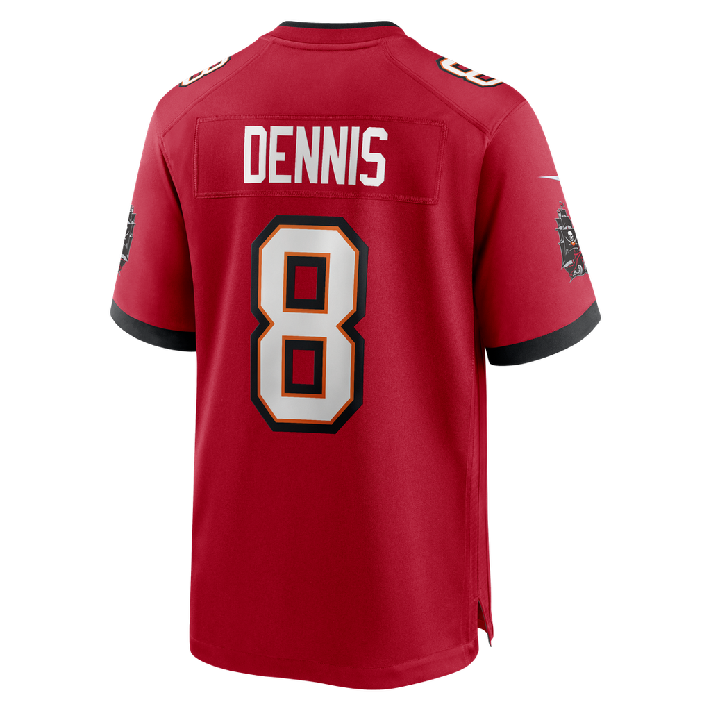 Tampa Bay Buccaneers SirVocea Dennis Red Game Jersey
