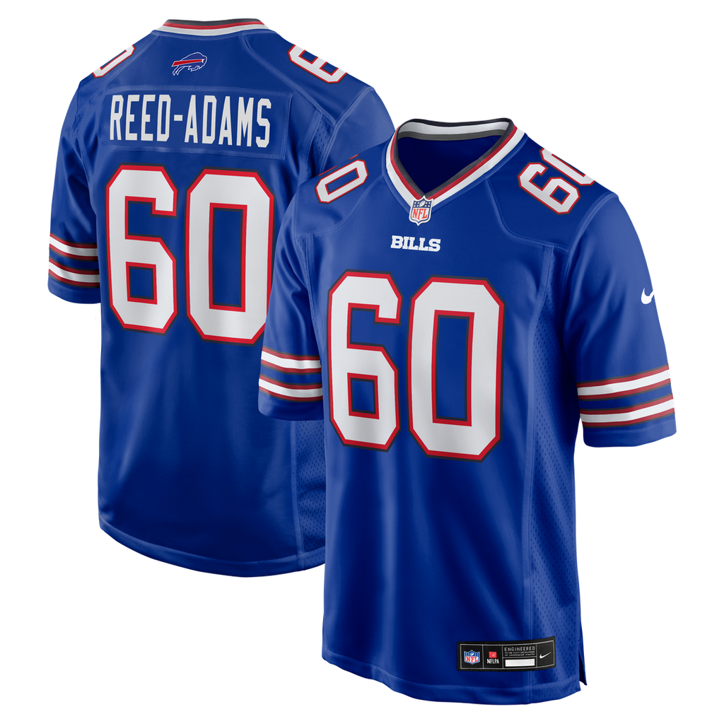 Buffalo Bills Ar'maj Reed-Adams Royal Team Game Jersey