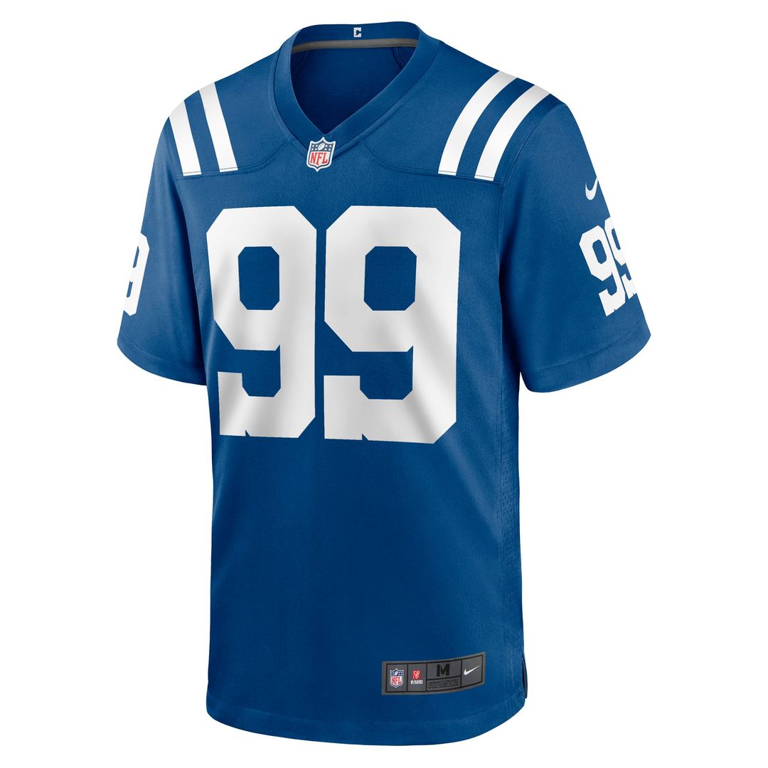 Indianapolis Colts DeForest Buckner Blue Alternate Game Jersey