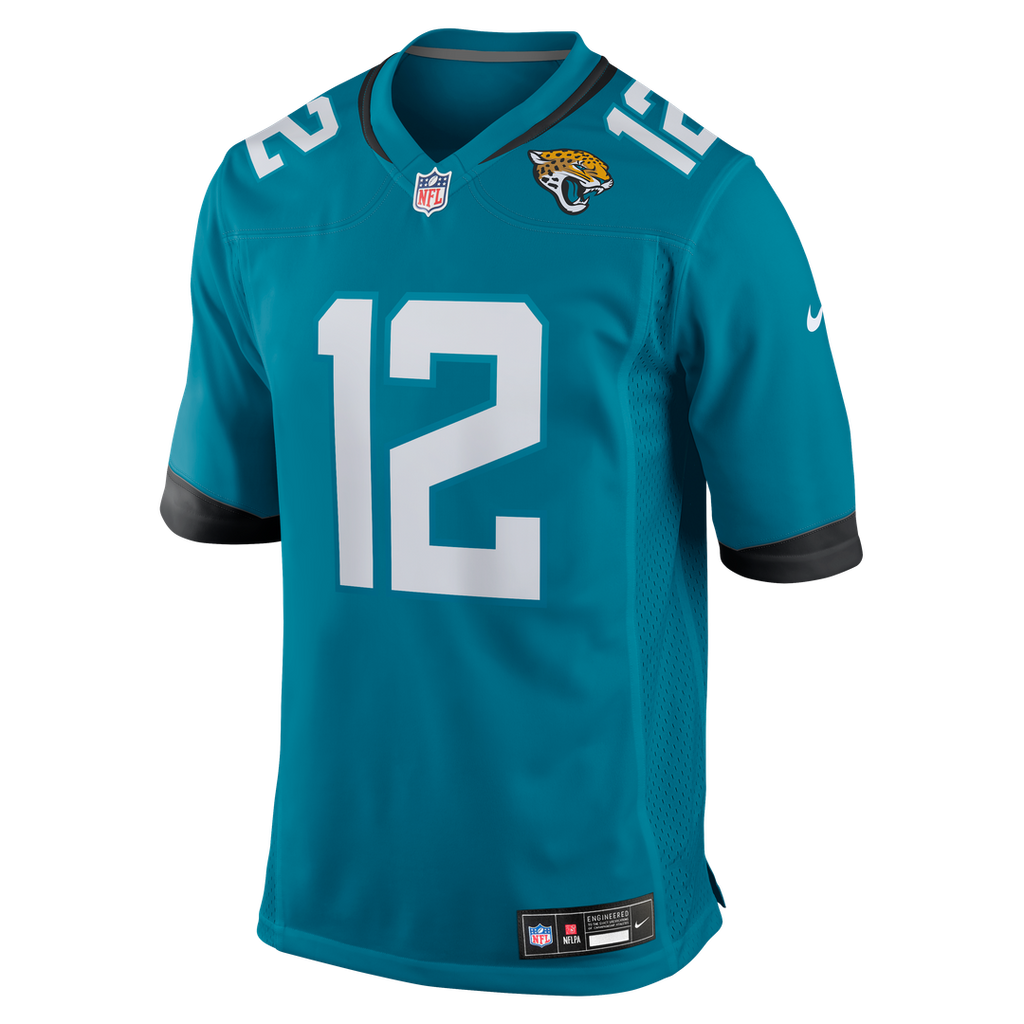 Jacksonville Jaguars Travis Hunter Teal Team Game Jersey