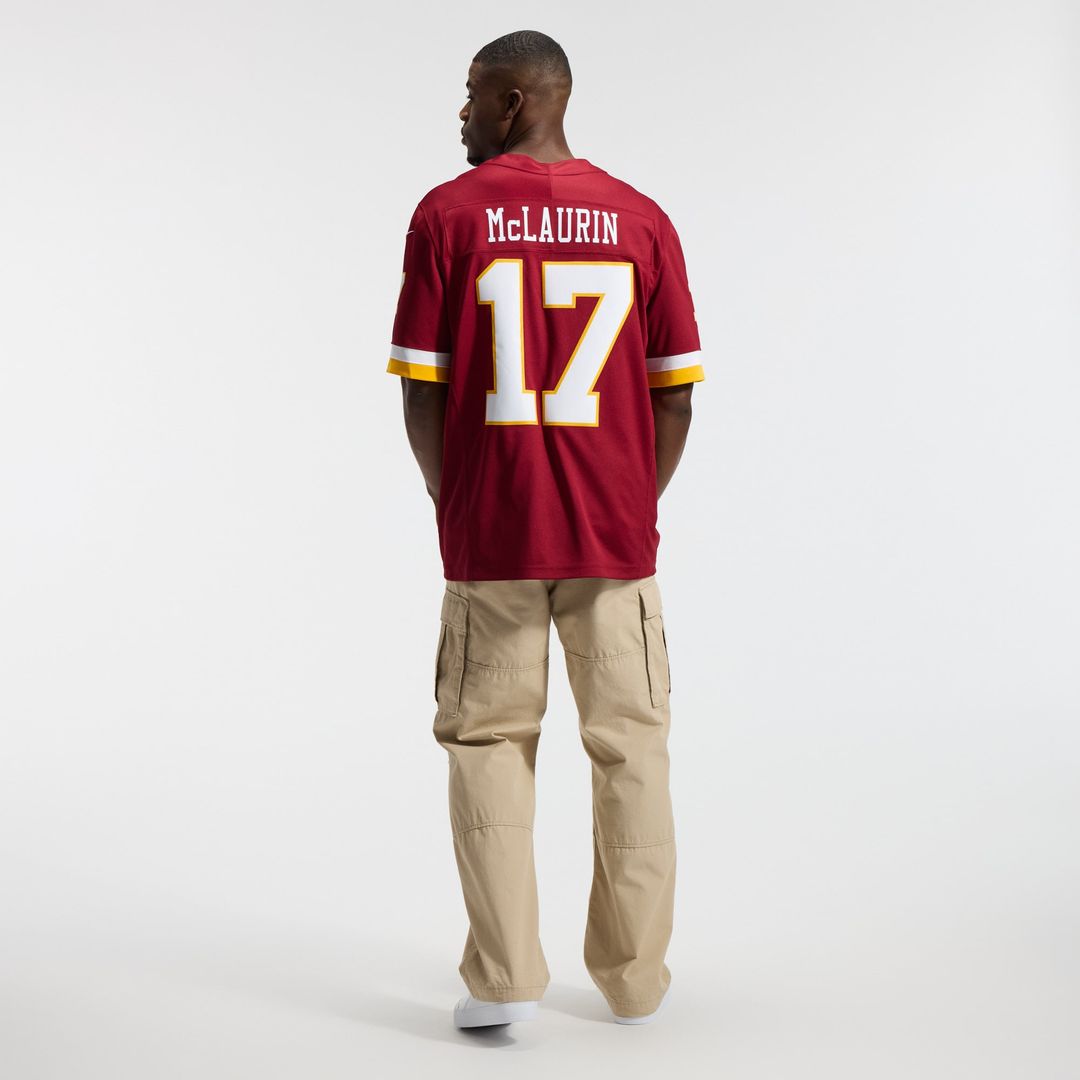 Washington Commanders Terry McLaurin White Vapor F.U.S.E. Stitched Limited Jersey