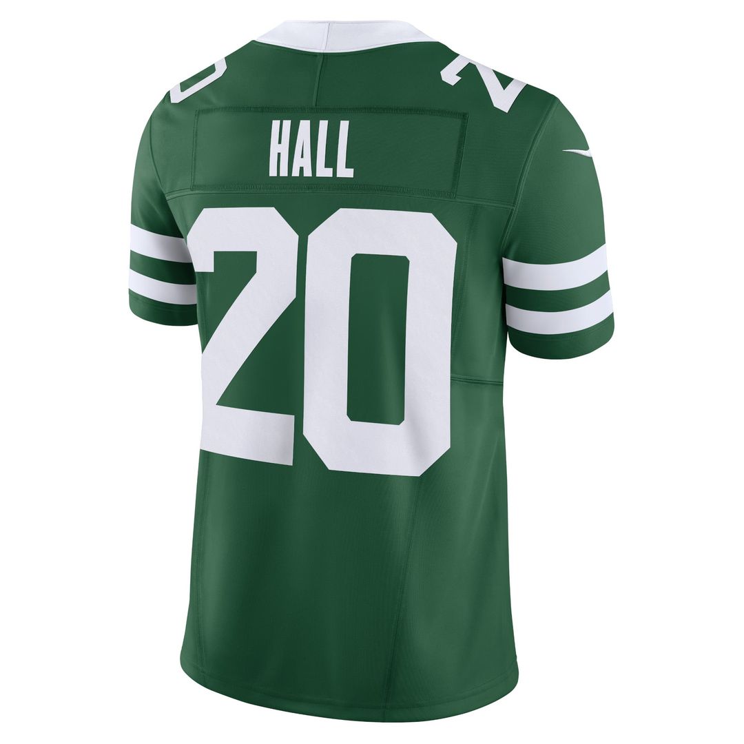 New York Jets Breece Hall Legacy White Vapor F.U.S.E. Limited Jersey