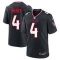 Houston Texans Woody Marks Navy Team Game Jersey