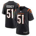 Cincinnati Bengals Isaiah Foskey Black Team Game Jersey
