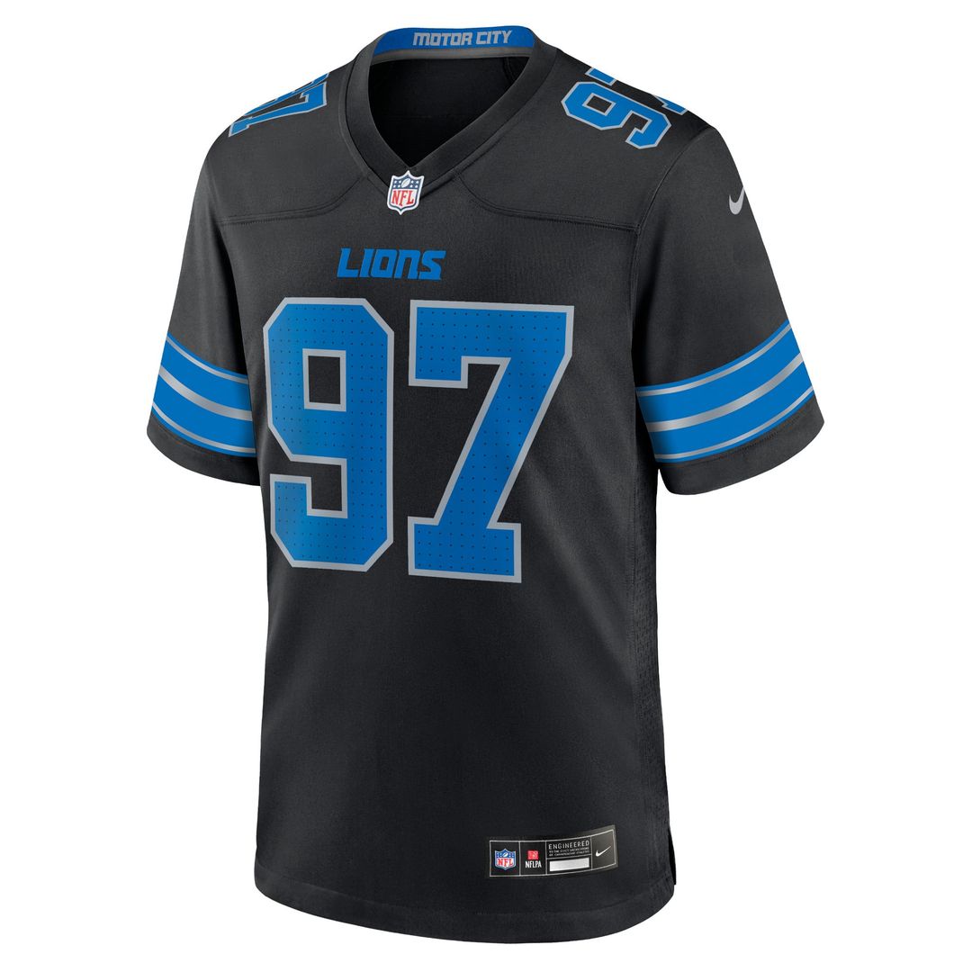 Detroit Lions Aidan Hutchinson White Game Jersey