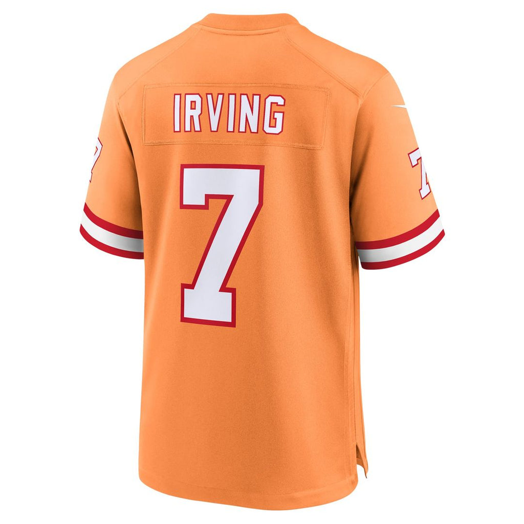 Tampa Bay Buccaneers Bucky Irving Pewter Alternate Game Jersey