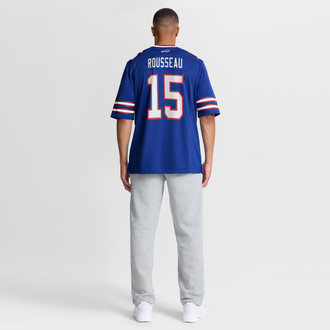Buffalo Bills Gregory Rousseau Royal Team Game Jersey