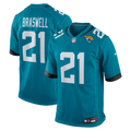 Jacksonville Jaguars Christian Braswell Teal Team Game Jersey