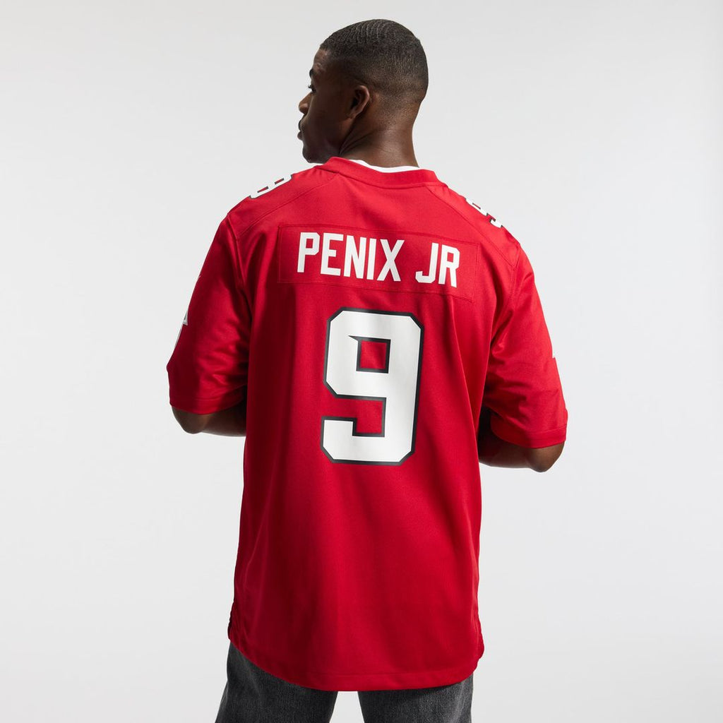 Atlanta Falcons Michael Penix Jr. Red Game Jersey