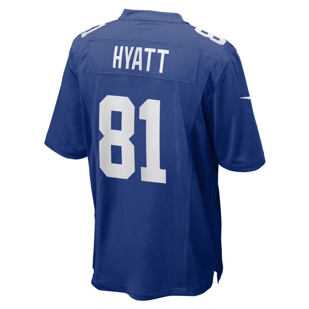 New York Giants Jalin Hyatt Royal Team Game Jersey