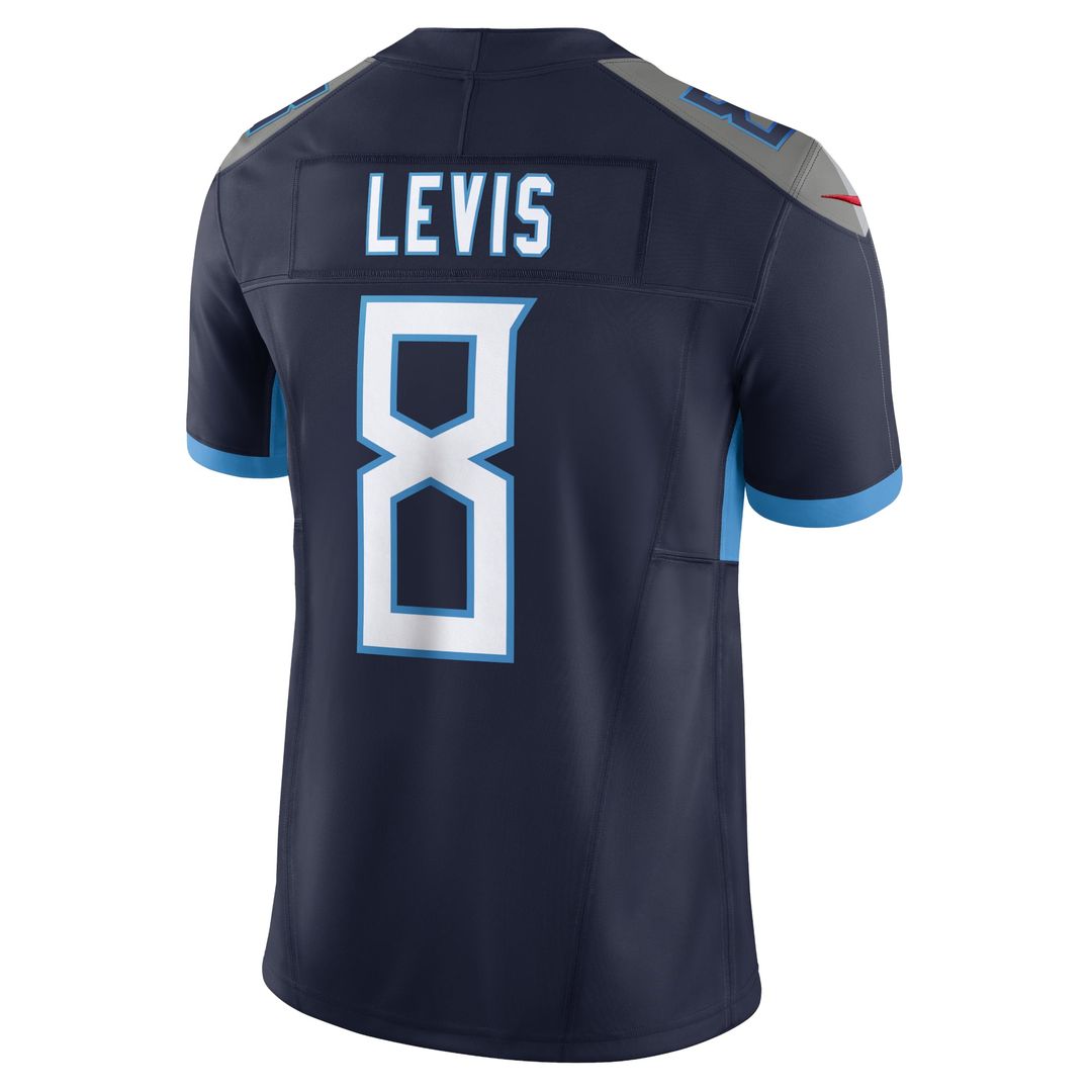 Tennessee Titans Will Levis Light Blue Alternate Oilers Throwback Vapor F.U.S.E. Limited Jersey
