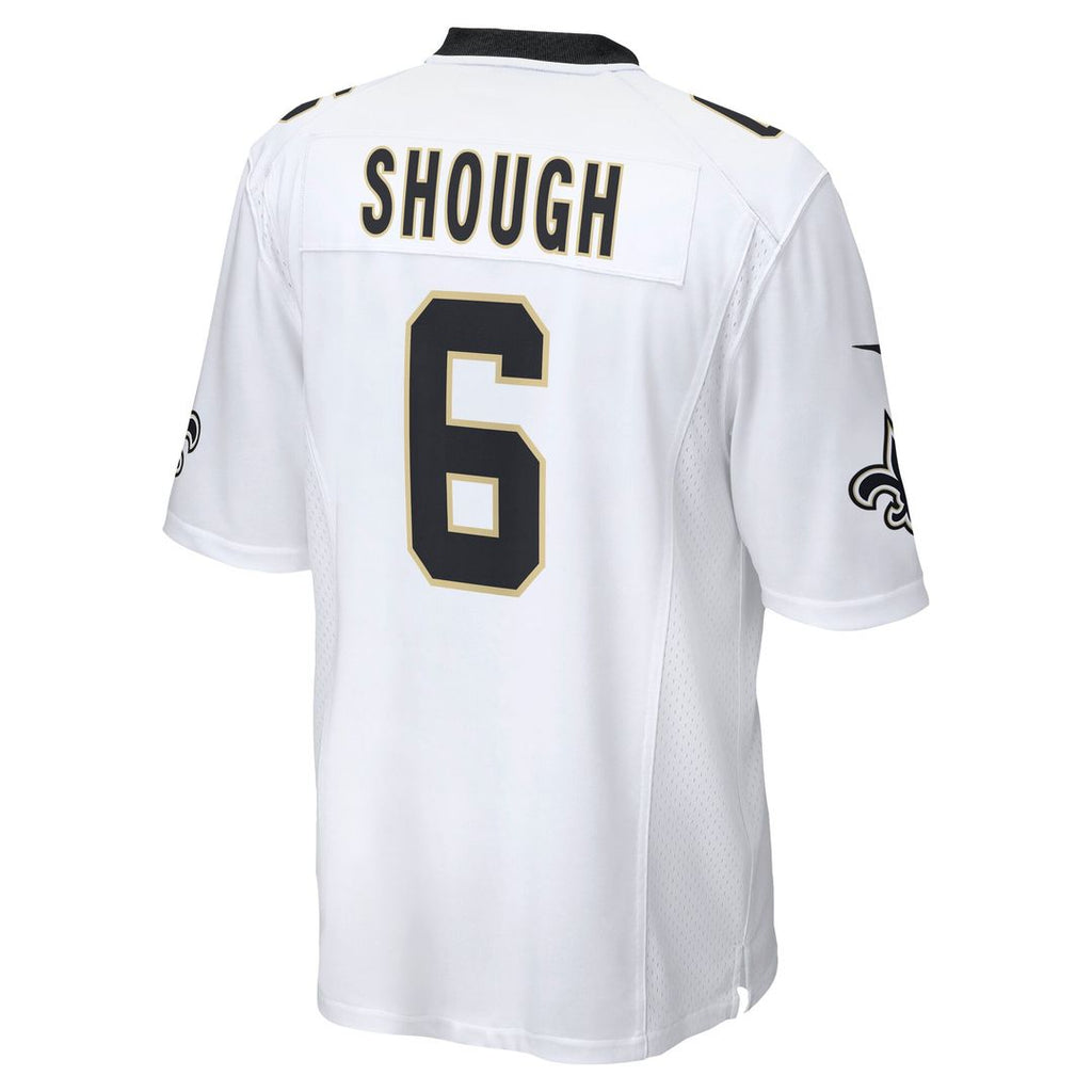 New Orleans Saints Tyler Shough White Game Player Jersey