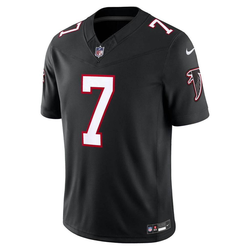 Atlanta Falcons Bijan Robinson Black Alternate Throwback Vapor F.U.S.E. Stitched Limited Jersey
