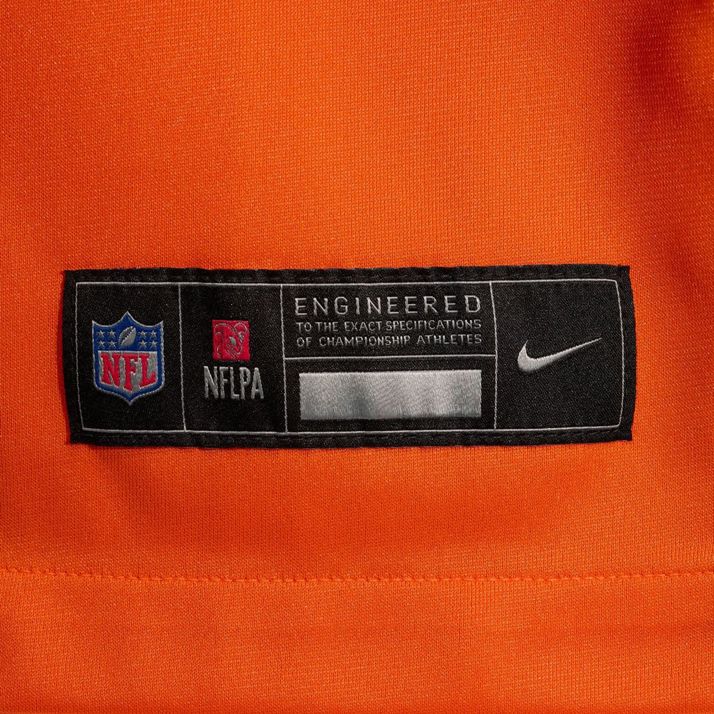 Denver Broncos Jahdae Barron Orange Game Player Jersey