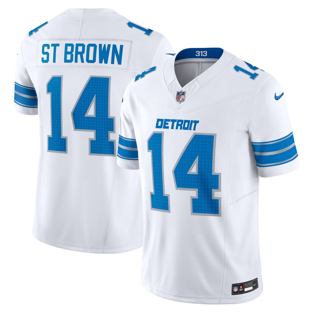 Detroit Lions Amon-Ra St. Brown Black 2nd Alternate Vapor F.U.S.E. Limited Jersey