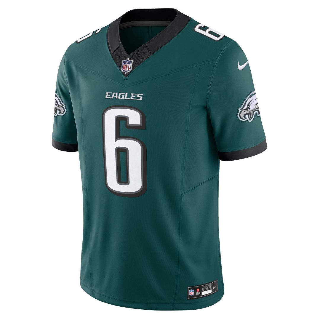Philadelphia Eagles DeVonta Smith White Vapor F.U.S.E. Limited Jersey