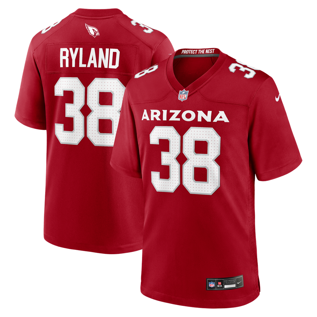 Arizona Cardinals Chad Ryland Cardinal Team Game Jersey