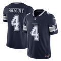 Dallas Cowboys Dak Prescott Navy Team Vapor F.U.S.E. Stitched Limited Jersey